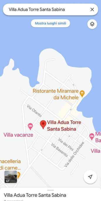 Villa Adua Torre Santa Sabina Kültér fotó